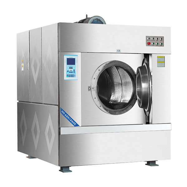 全自动洗脱机100公斤,洗衣房用工业洗衣机100kg价格